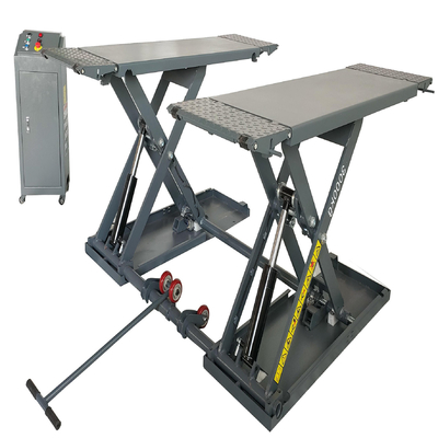 Aufzugskapazität 3500 kg Doppelzylinder Hydrauliklift Mittlerer Aufzug Schere Autolift