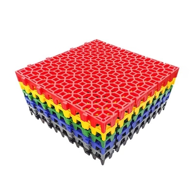 Party-Zeltboden 40*40*4cm Kunststoff-Verriegelungsboden für Auto-Detailreinigung