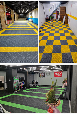 40*40*3cm Verriegelung Garagenfliesen Klassischer Entwurf und wasserdicht für Autowaschgarage