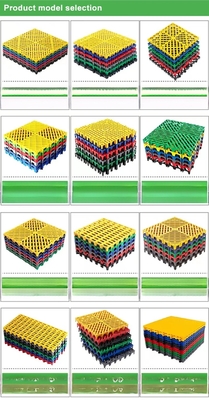 40*40*3cm Verriegelung Garagenfliesen Klassischer Entwurf und wasserdicht für Autowaschgarage
