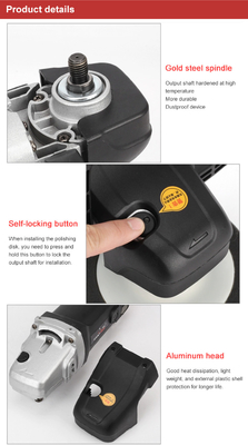 1100W Dual Action Polisher für Fahrzeuge mit 5' Disc Dia.