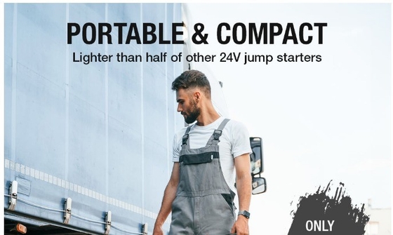 Digitale Bildschirm-Schwerlast-Portable Jump Starter für Autobatterien