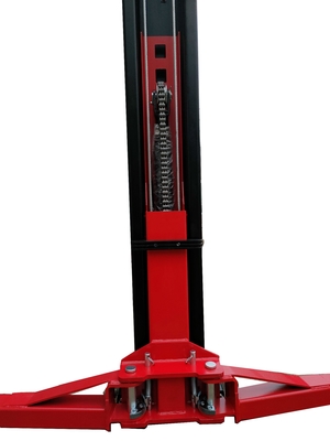 Hebekapazität 4000 kg Doppelkolumnen-Gantry-Lift für zwei Post-Auto-Hofplattform