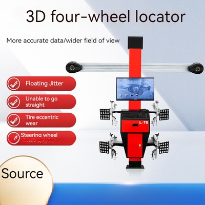 Weiterentwickelte 3D-Rad-Ausrichtung 8-10bar Außen Klammer 10''22' Profi