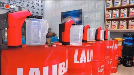 Stahl 55 Gallonen 200L Luftbetriebene angetriebene Druckkolben Trommel Fass Motor Motor Schmiermittel Pneumatische Ölübertragung Pumpe mit Zähler