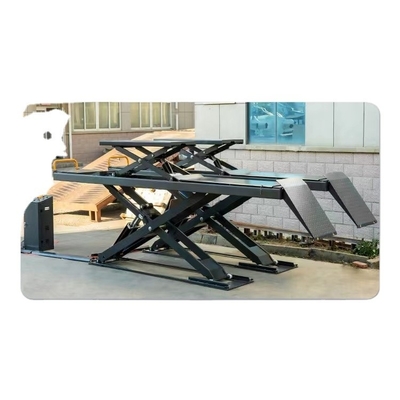 SCISSOR Leader L68S Doppelzylinder-Hydrauliklift für die Effizienz von Fahrzeugliften im Boden