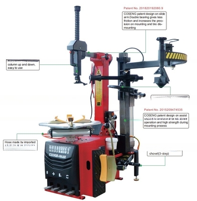 12'-24' Innenklemmreifenwechselmaschine mit 110V-22OV-380V Stromversorgung