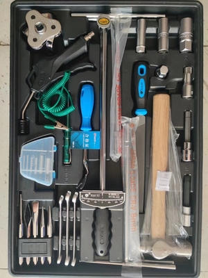 ODM unterstützt 323pcs professionelle Werkzeuge mit Werkzeugschrank und Werkstatt Trolley Schrank