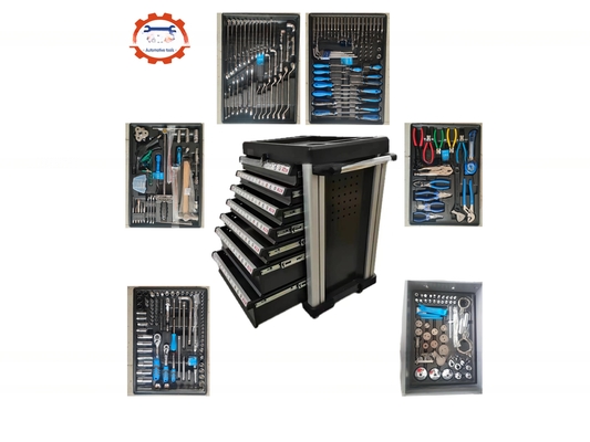 Customized Support OEM Metall Garage Werkzeug Schrank mit Werkstatt Handwerkzeugen Trolley