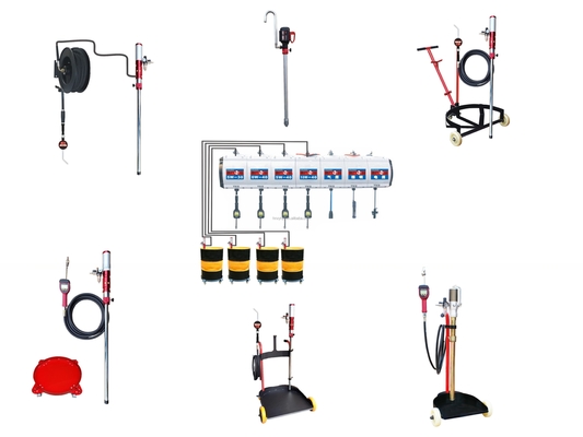 PISTON PUMPE Struktur Portable Gusseisen Gallon Trommelpumpe für Öl Diesel Transfer
