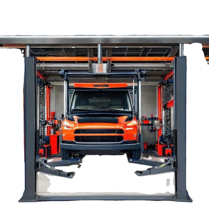 4000 kg Hebekapazität Zwei-Posten-Hydraulik-Auto-Aufzug für 2023 Garage-Parkplatzmaschine