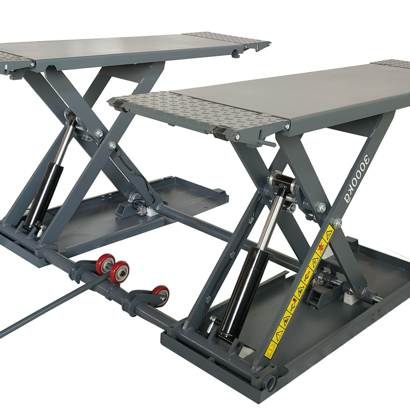 Portable Mid Rise 6600lbs Auto Jack Lifting Hydraulische Schere Autolift für die Reparatur von Autos