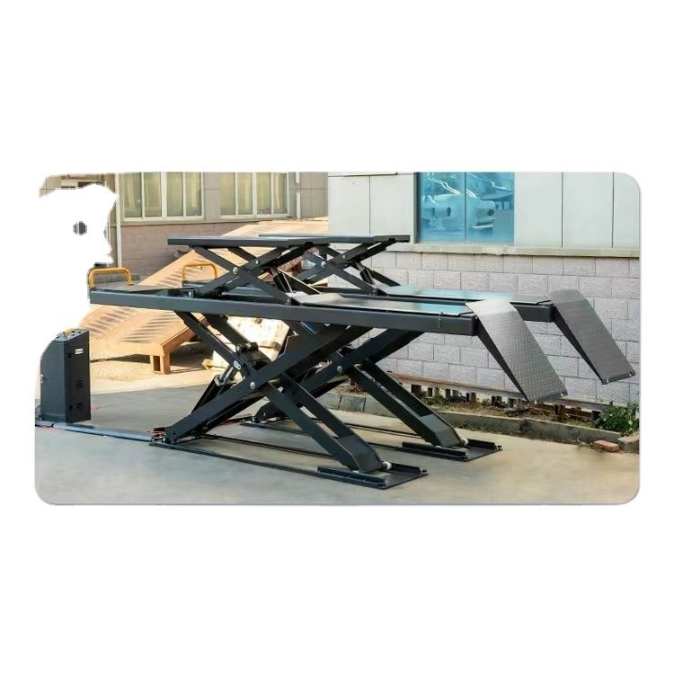 SCISSOR Leader L68S Doppelzylinder-Hydrauliklift für die Effizienz von Fahrzeugliften im Boden