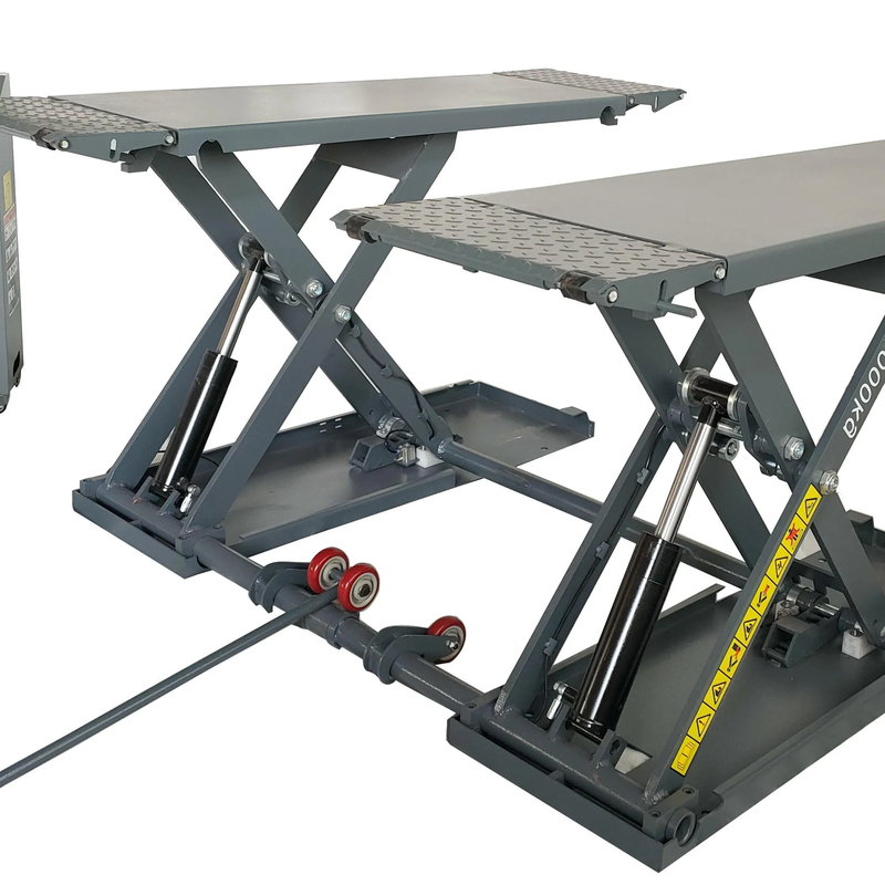 Doppelzylinderhydraulischer Aufzug für die Autowaschung SCISSOR Autolift Gebrauchtwagen-Schere-Aufzug