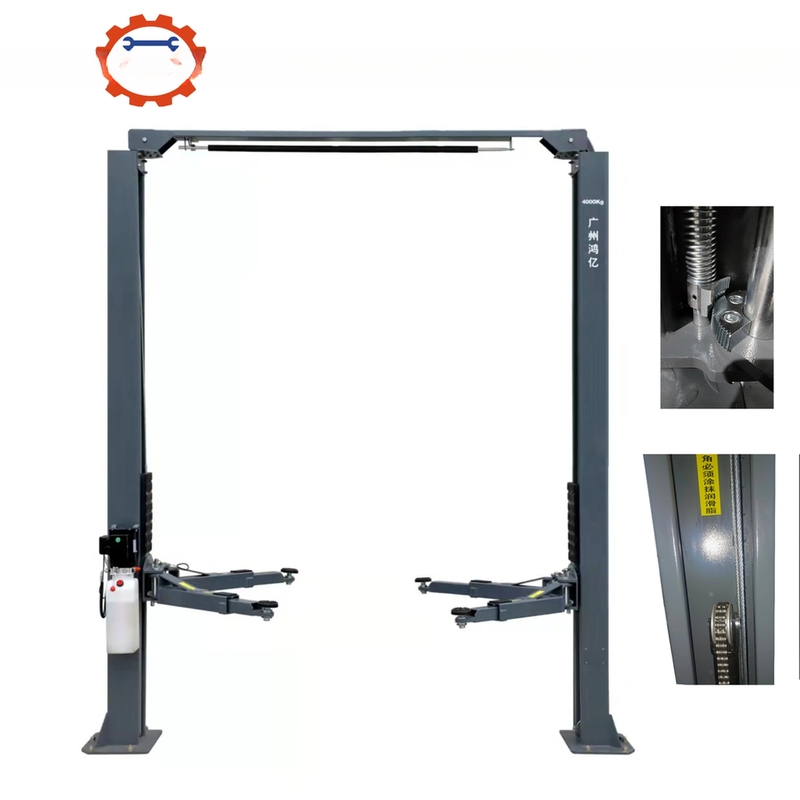 Doppelzylinderhydraulischer Aufzug 4.0T 2 Post Clearfloor elektrische Freisetzung AA-2PCF40E