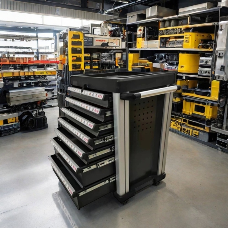 Customized Support OEM Metall Garage Werkzeug Schrank mit Werkstatt Handwerkzeugen Trolley
